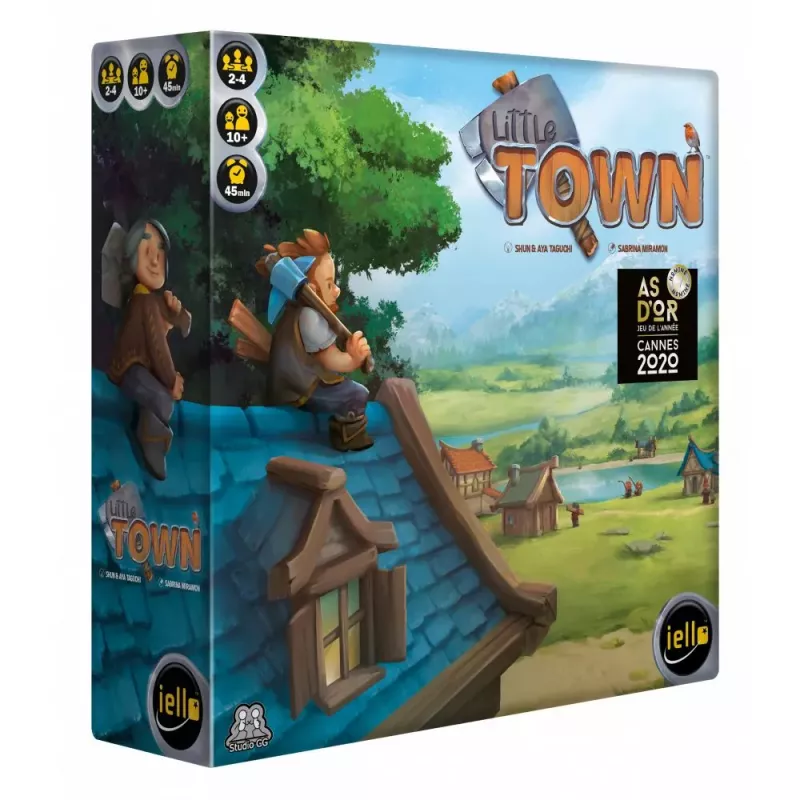 Jeu de placement stratégie - Little Town - En quête de jeux