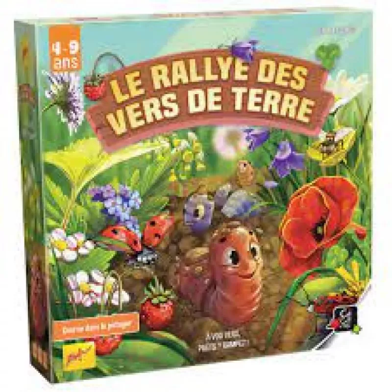 Jeu enfant - Le rally des Vers de terre - En quête de jeux