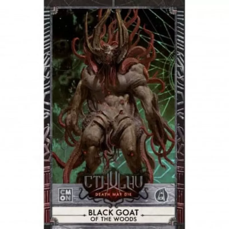 Extension : Cthulhu - Death May Die La chèvre Noire des Bois - En Quête de Jeux... Extension : Cthulhu - Death May Die La chèvre Noire des Bois - En Quête de Jeux...