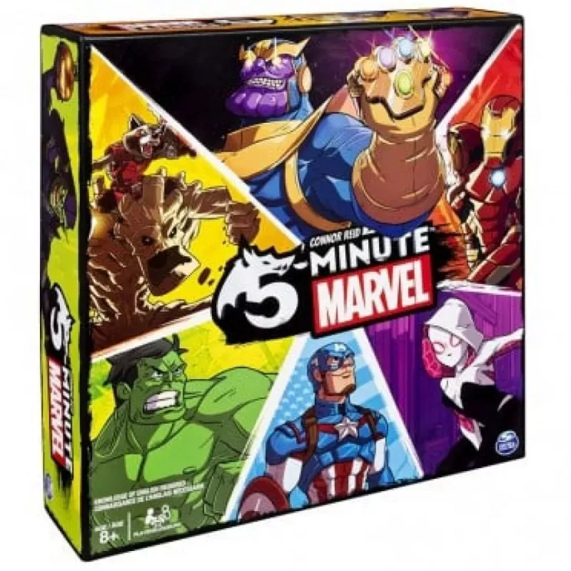 Jeu coopératif 5 Minutes Marvel - En Quête de Jeux