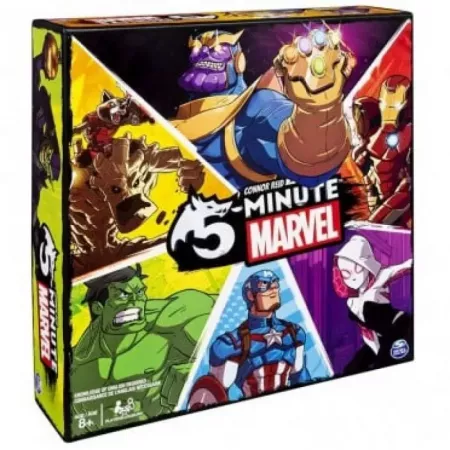 Jeu coopératif 5 Minutes Marvel - En Quête de Jeux