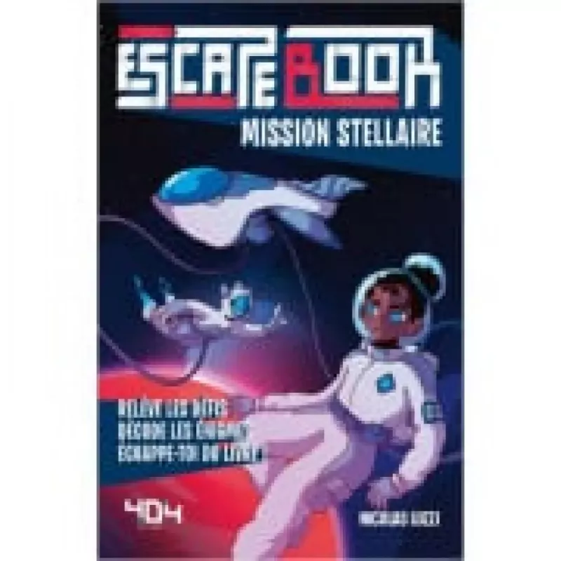 Livre jeu - Escape book - mission stellaire - En quête de jeux