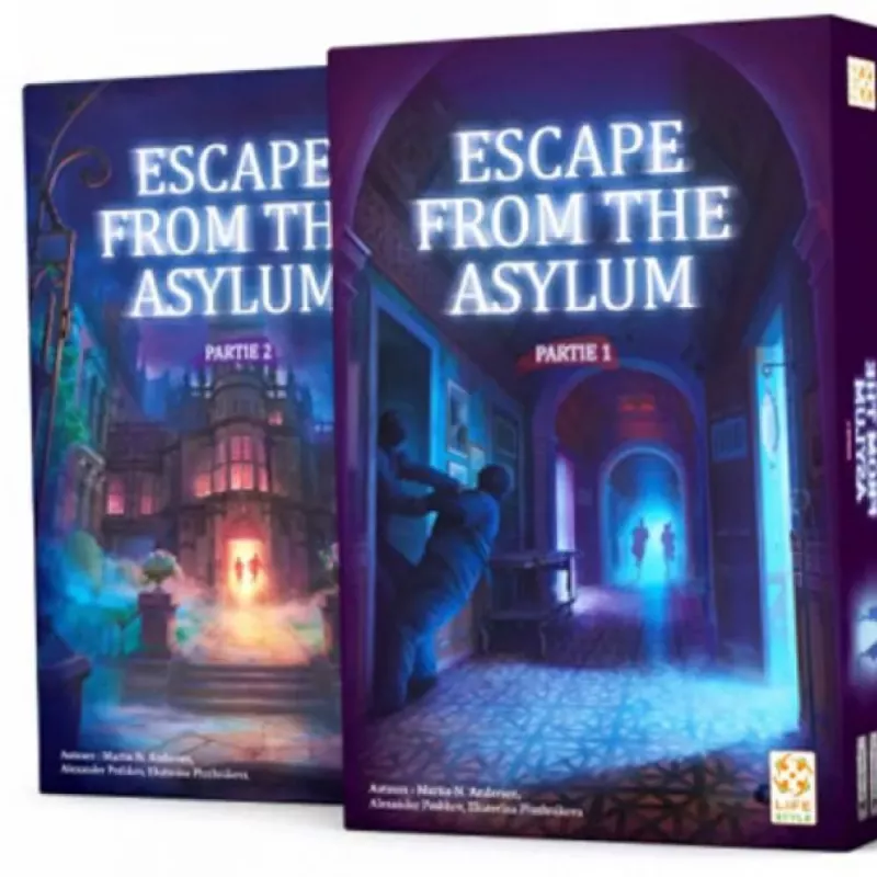 Jeu Escape game - Escape from the Asylum - En quête de jeux