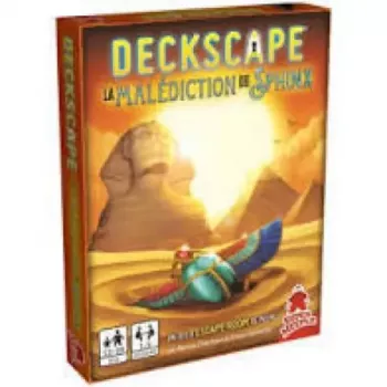 Escape game de poche - Deckscape : La malédiction du Sphinx - En quête de jeux