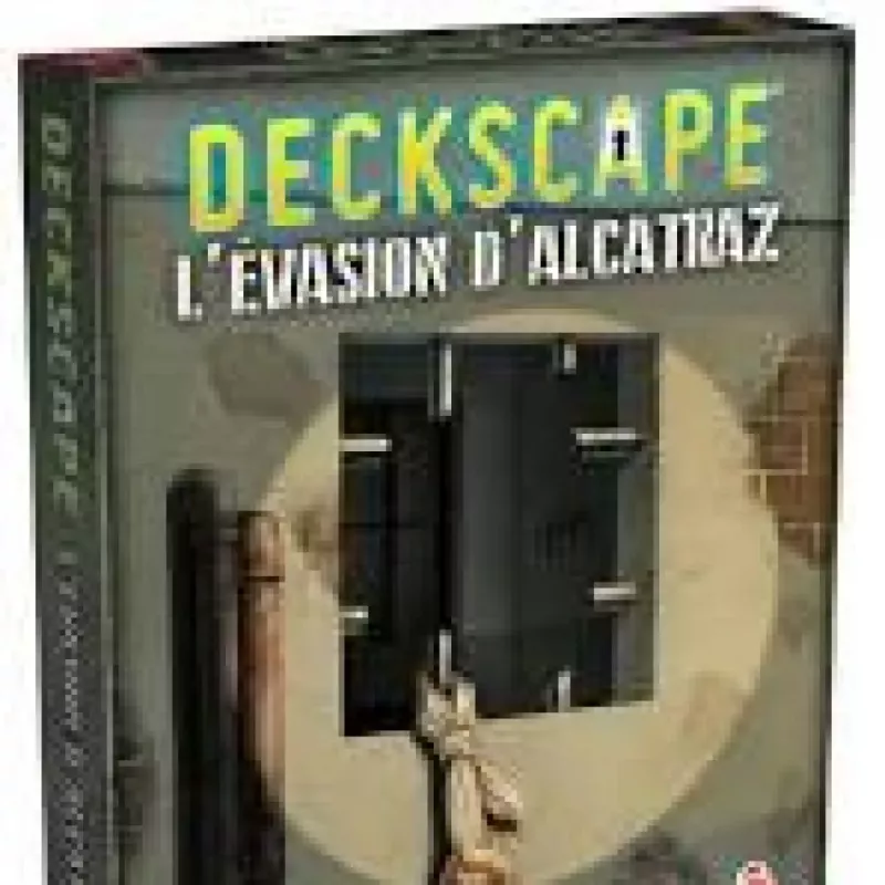 Escape game de poche - Deckscape : L'évasion d'Alcatraz - En quête de jeux