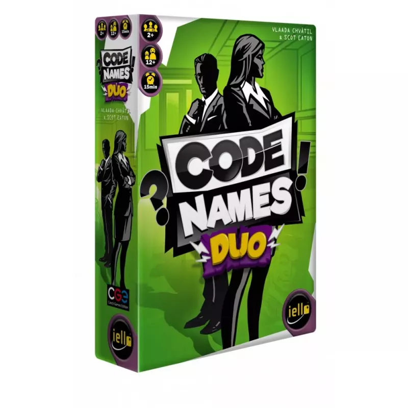 Jeu d'ambiance Code Names Duo - En Quête de Jeux