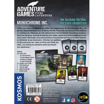 Adventure Games : Monochrome INC