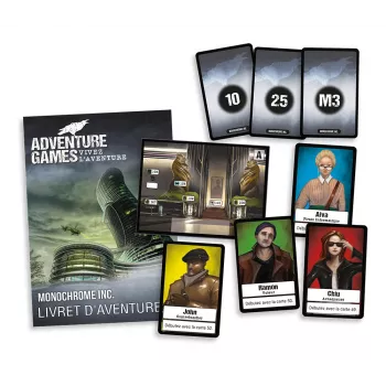 Adventure Games : Monochrome INC