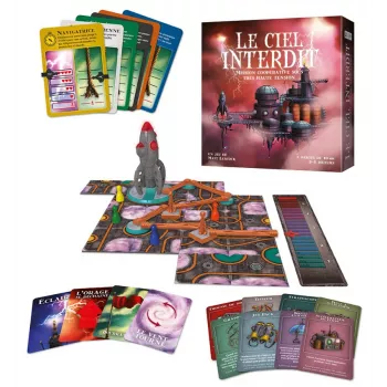 Jeu de stratégie coopératif - Le ciel interdit - En quête de jeux