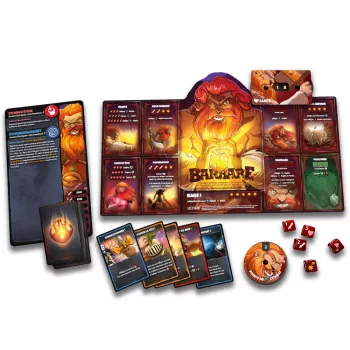 Dice Throne : Saison 1 - Barbare VS Elf Lunaire