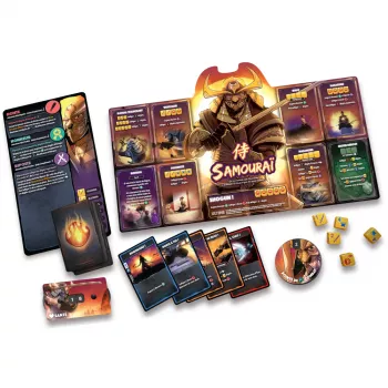 Dice Throne Saison 2 - As de la gâchette VS Samouraï