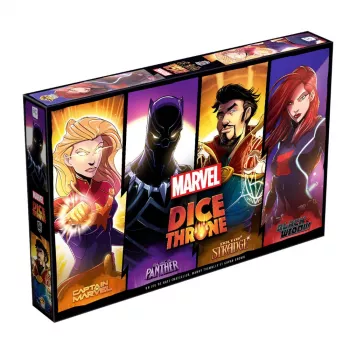 Dice Throne Marvel | Jeu de dés et cartes avec héros Marvel