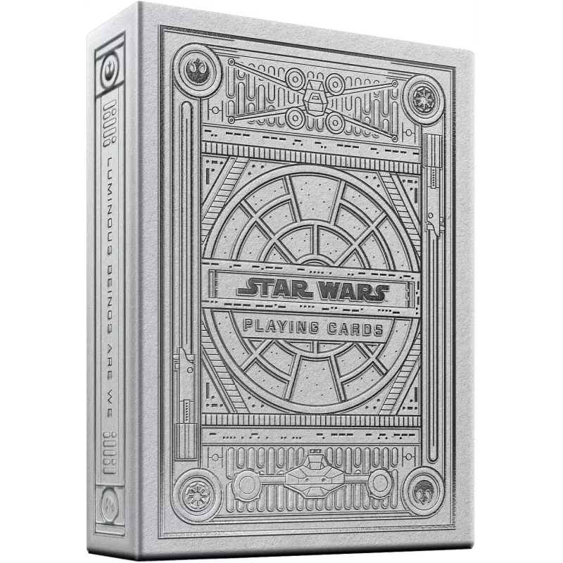 Jeu de 54 cartes Theory 11 : Star Wars Light Side WHITE - En Quête de Jeux