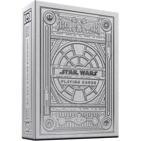 Jeu de 54 cartes Theory 11 : Star Wars Light Side WHITE - En Quête de Jeux