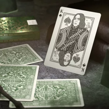 Jeu de 54 cartes Theory 11 :  Harry Potter Maison Serpentard - En Quête de Jeux