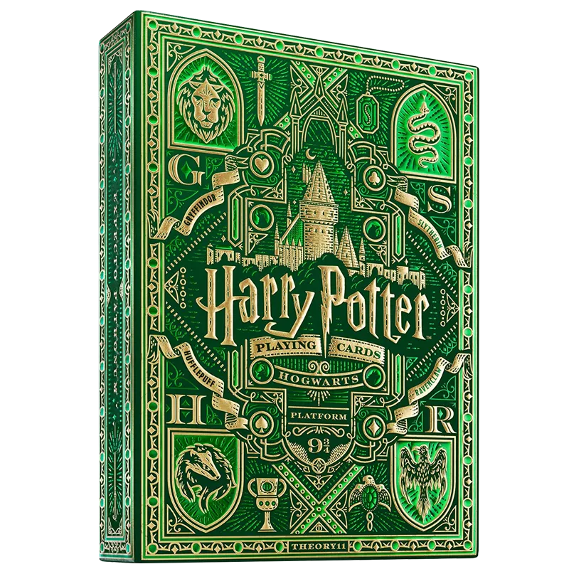 Jeu de 54 cartes Theory 11 :  Harry Potter Maison Serpentard - En Quête de Jeux