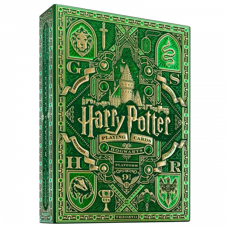 Jeu de 54 cartes Theory 11 :  Harry Potter Maison Serpentard - En Quête de Jeux
