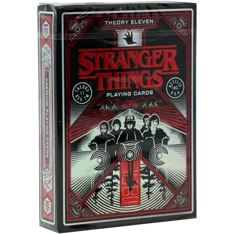 Jeu de 54 cartes - Theory 11 : Stanger Things - En Quête de Jeux