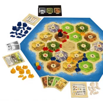 Jeu de plateau stratégique - Catan - Le jeu de base - En quête de jeux