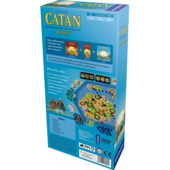 Jeu de plateau stratégique - Catan - Marins 5/6 joueurs (Ext) - En quête de jeux