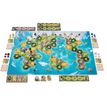 Jeu de plateau stratégique - Catan - A l'aube de l'humanité - En quête de jeux