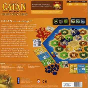 Extension Catan - Villes et Chevaliers - En quête de jeux