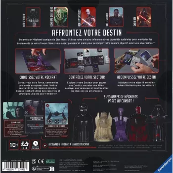Jeu d'affrontement Star Wars Villainous - En quête de jeux