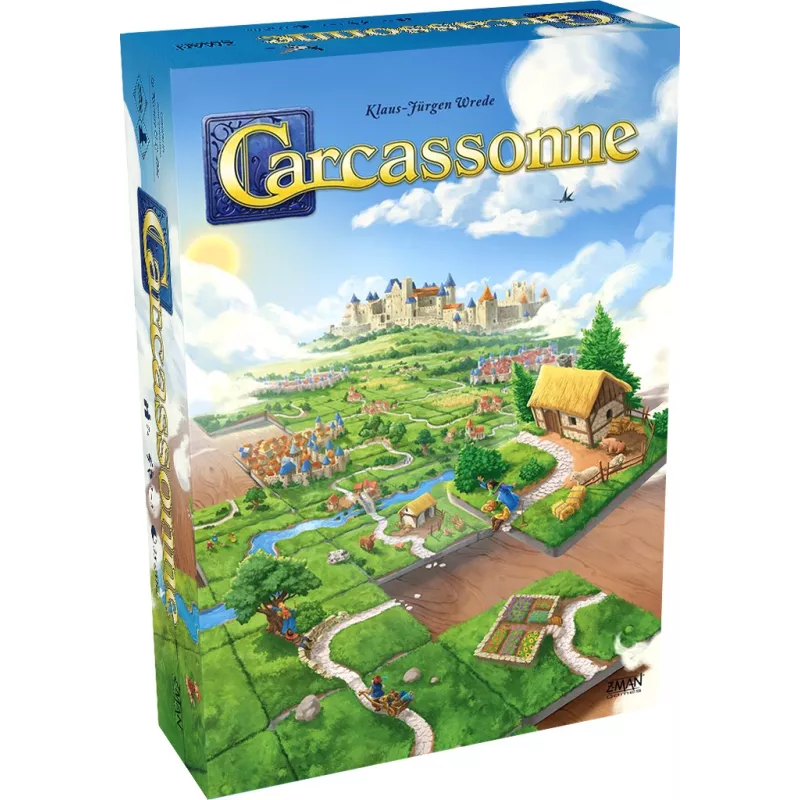 Jeu de tuiles Carcassonne - En quête de jeux Jeu de tuiles Carcassonne - En quête de jeux