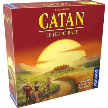 Jeu de plateau stratégique - Catan - Le jeu de base - En quête de jeux