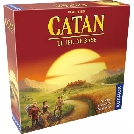 Jeu de plateau stratégique - Catan - Le jeu de base - En quête de jeux