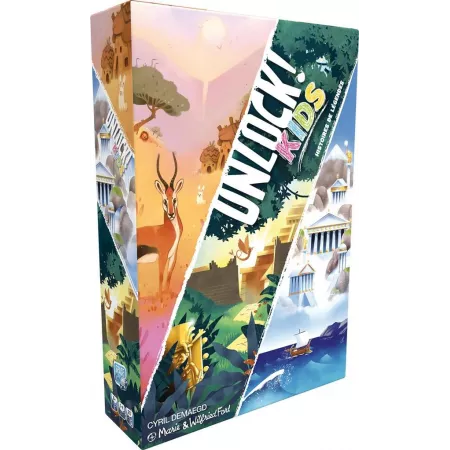 Jeu escape game Unlock! Kids : Histoires de légendes - En quête de jeux
