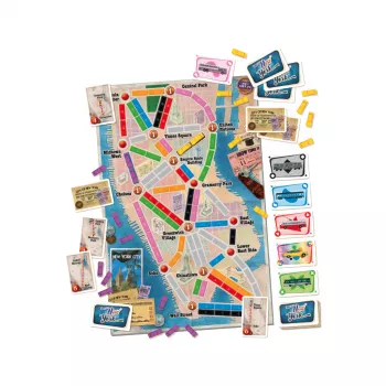 Jeu de stratégie Les aventuriers du rail : New York - En quête de jeux