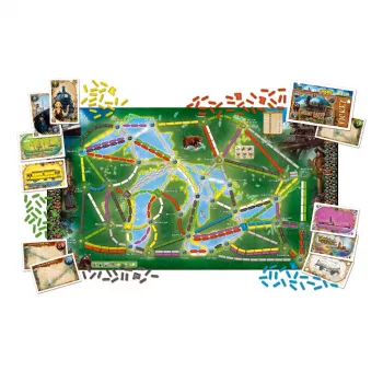 Les Aventuriers du Rail Autour du Monde | Jeu de stratégie
