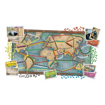 Les Aventuriers du Rail : Autour du Monde - En Quête de Jeux