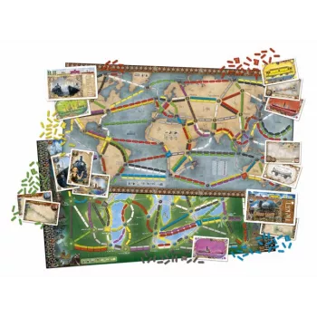 Les Aventuriers du Rail : Autour du Monde - En Quête de Jeux