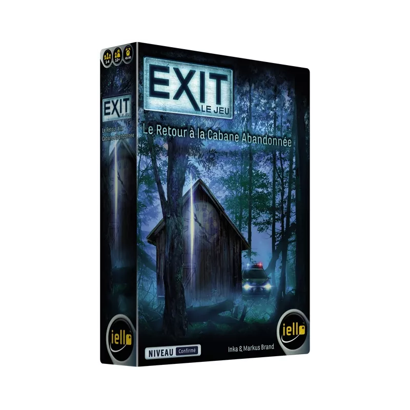 Jeu d'escape game Exit : Le Retour à la Cabane Abandonnée - En quête de jeux