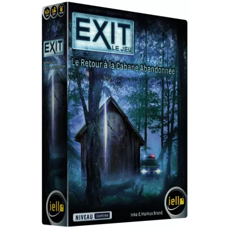 Jeu d'escape game Exit : Le Retour à la Cabane Abandonnée - En quête de jeux