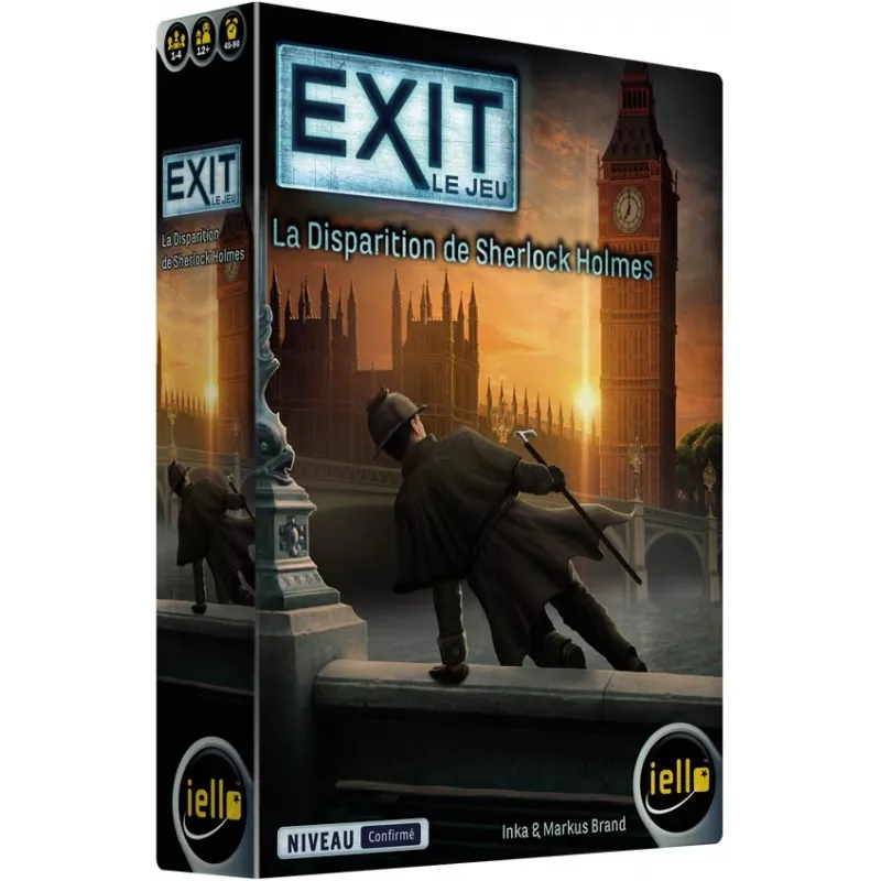 Jeu escape game Exit : La Disparition de Sherlock Holmes - En quête de jeux