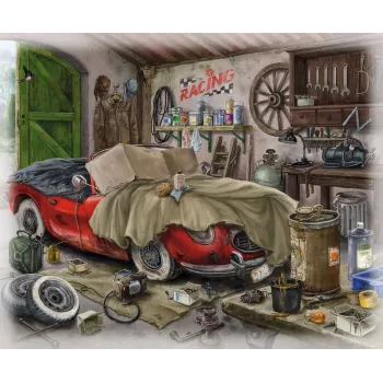 Exit Escape Puzzle - Le garage du manoir - En quête de jeux