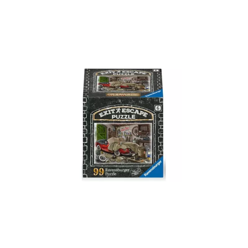 Exit Escape Puzzle - Le garage du manoir - En quête de jeux