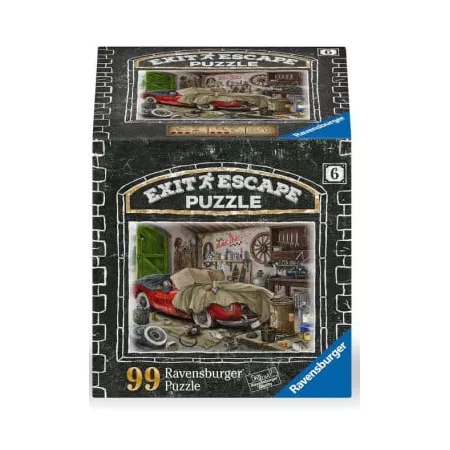 Exit Escape Puzzle - Le garage du manoir - En quête de jeux