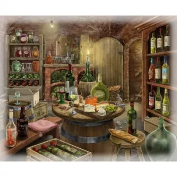 Exit Escape Puzzle - La cave à vin du manoir - En quête de jeux