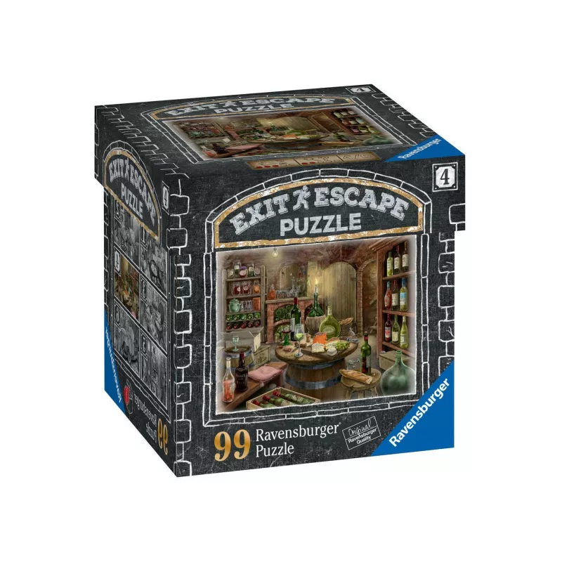 Exit Escape Puzzle - La cave à vin du manoir - En quête de jeux