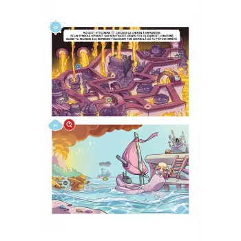 Livre dont vous êtes le petit Héros - Chatons & Dragons : Le réveil du volcan - En quête de jeux