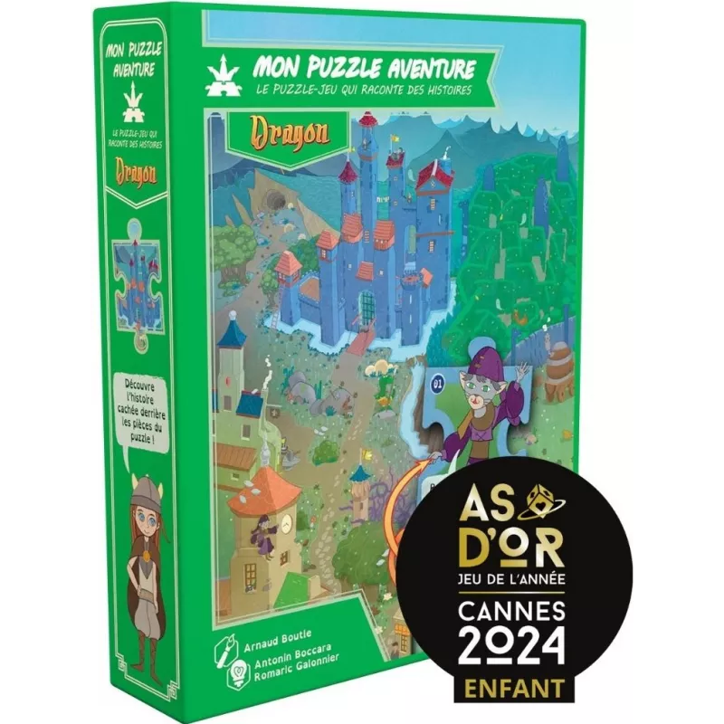 Mon puzzle Aventure - Dragon - En quête de jeux