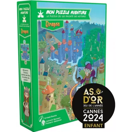 Mon puzzle Aventure - Dragon - En quête de jeux