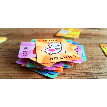Jeu d'observation et de rapidité Taco Chaton Pizza - En quête de jeux