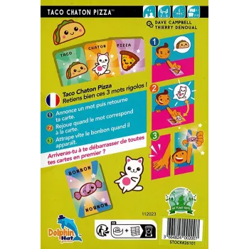 Taco Chaton Pizza | Jeu d'ambiance de rapidité