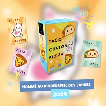 Jeu d'observation et de rapidité Taco Chaton Pizza - En quête de jeux