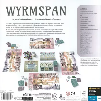 Jeu de stratégie - Wyrmspan - En quête de jeux